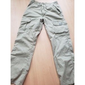 Men's Or Boys Size 30/30 Wrangler Relaxed Fit Cargo Pants Khakis